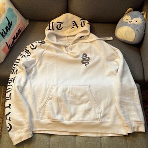 Taylor Swift Reputation Stadium Tour White Hoodie Size Large